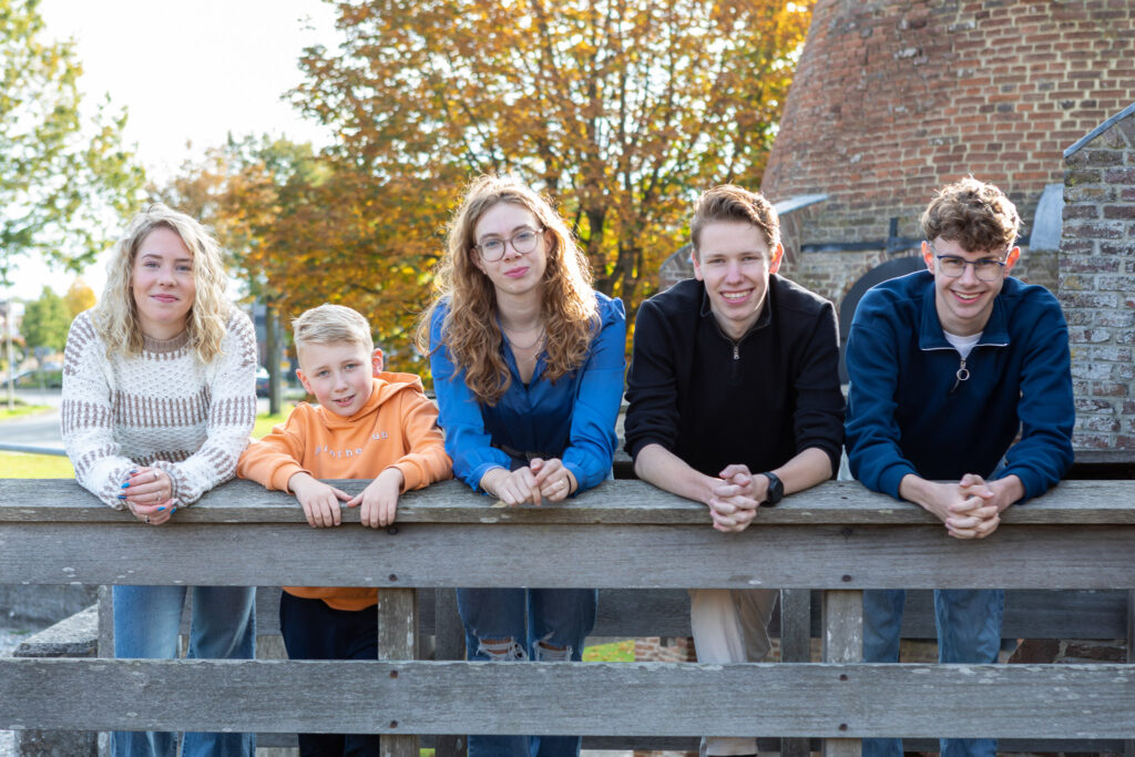tweede foto bij de Kalkovens in Dedemsvaart van familie van Os